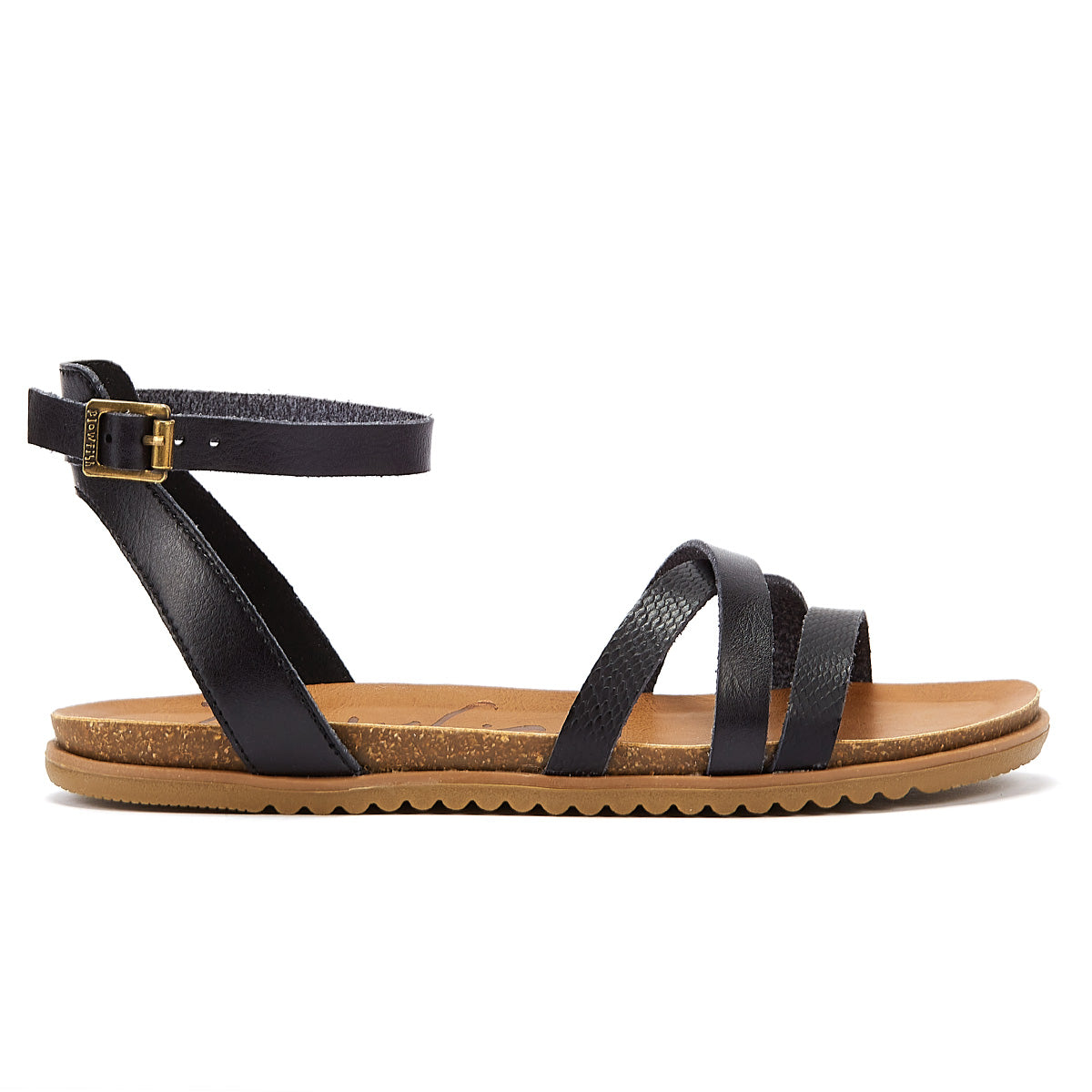 Blowfish Maylie Womens Black Dyecut Sandals Tower London.Com