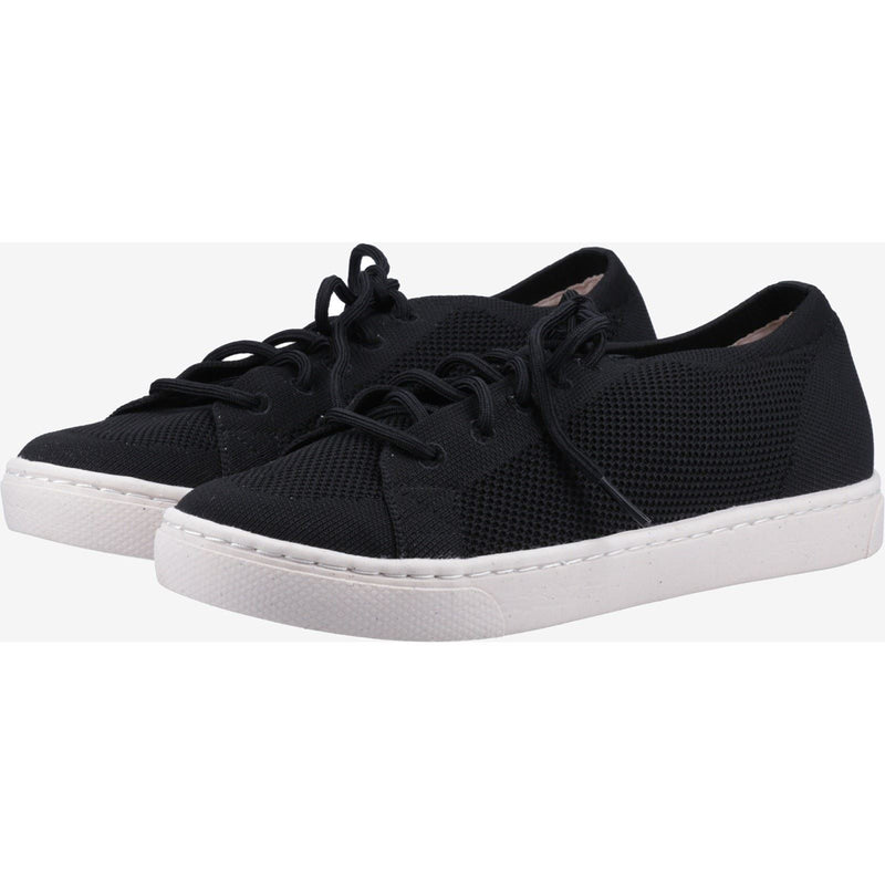 Hush Puppies Good Textile Men's Black Trainers