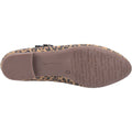 Hush Puppies Melissa Strap Suede Women's Leopard Flats