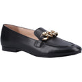 Hush Puppies Harper Chain Leather Women's Black Loafers