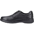 Hush Puppies Marco Leather Men's Black Lace-Up Shoes