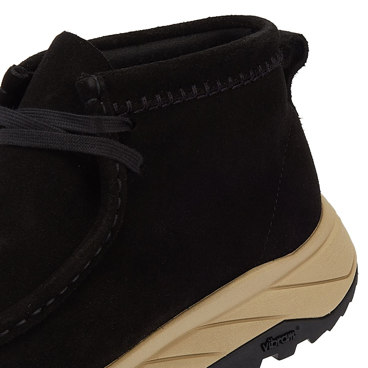 Clarks Originals Wallabee Eden Suede Men's Black Lace-Up Shoes