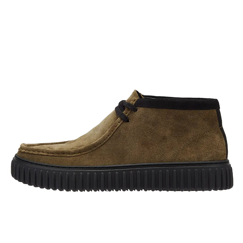 Olive sale suede clarks