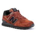 New Balance 574 Suede Brown Trainers