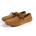 Hush Puppies Reuben Suede Men's Tan Boat Shoes