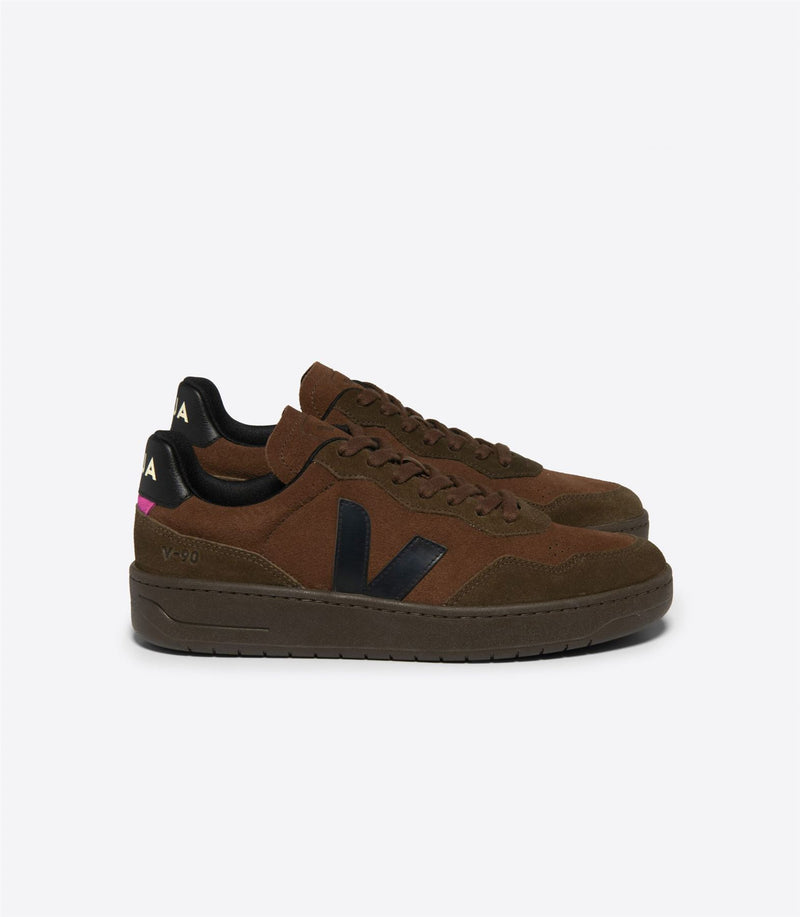 Veja V-90 Suede Women's Brown Trainers