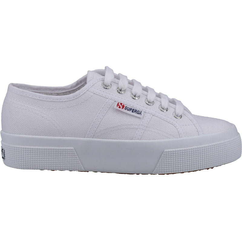 Superga 2740 Platform Cotton Women's White Trainers