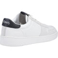 TOMS TRVL Lite Court Leather Men's White/Black Trainers