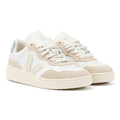 Veja V-90 Leather Women's White/Pierre/Steel Trainers