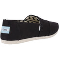 TOMS Alpargata 100% Cotton Women's Black Espadrilles