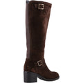 Hush Puppies Heidi Leather Women's Brown Suede Boots