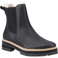 TOMS Bennet Leather Women's Black Boots