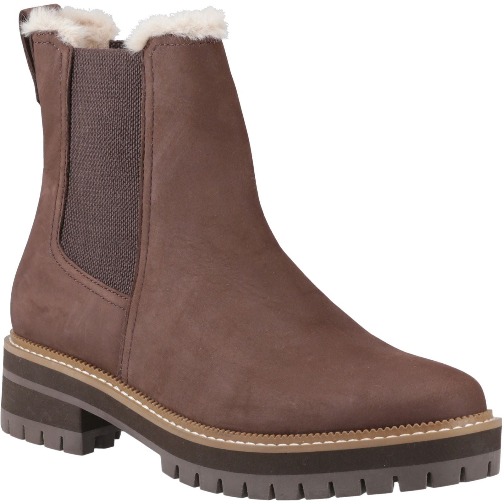 TOMS Bennet Leather Women's Dark Brown Boots