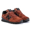 New Balance 574 Suede Brown Trainers