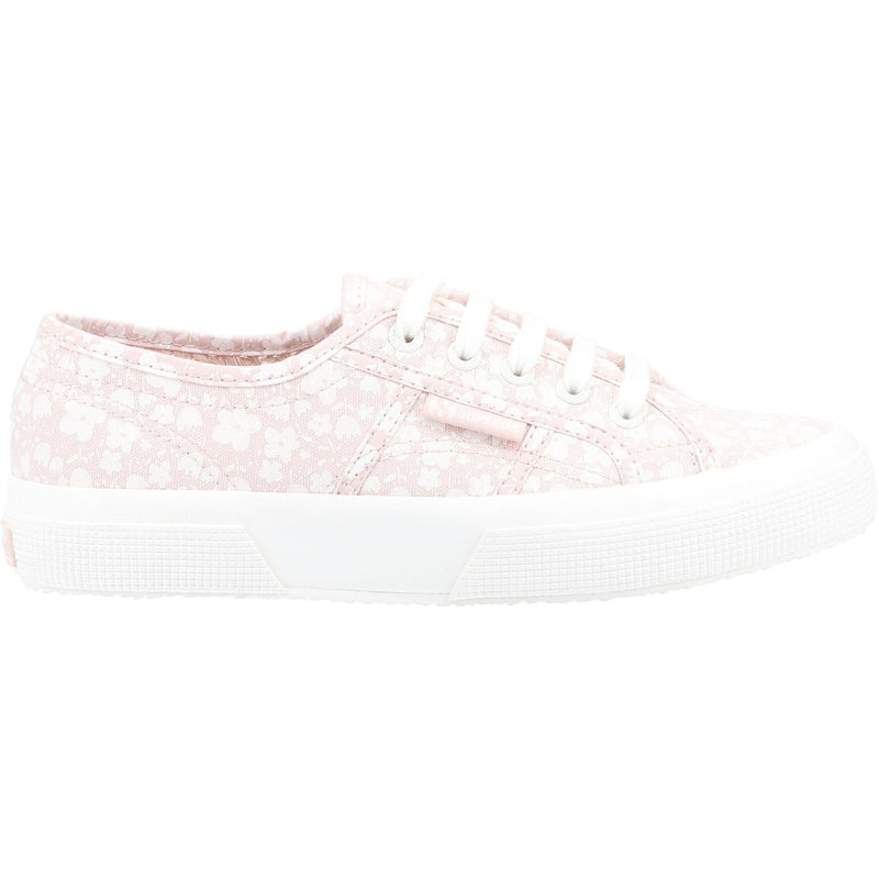 Superga 2750 Print 100% Cotton Women's Pink/White Trainers