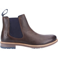 Hush Puppies Justin Chelsea Leather Men's Brown Boots