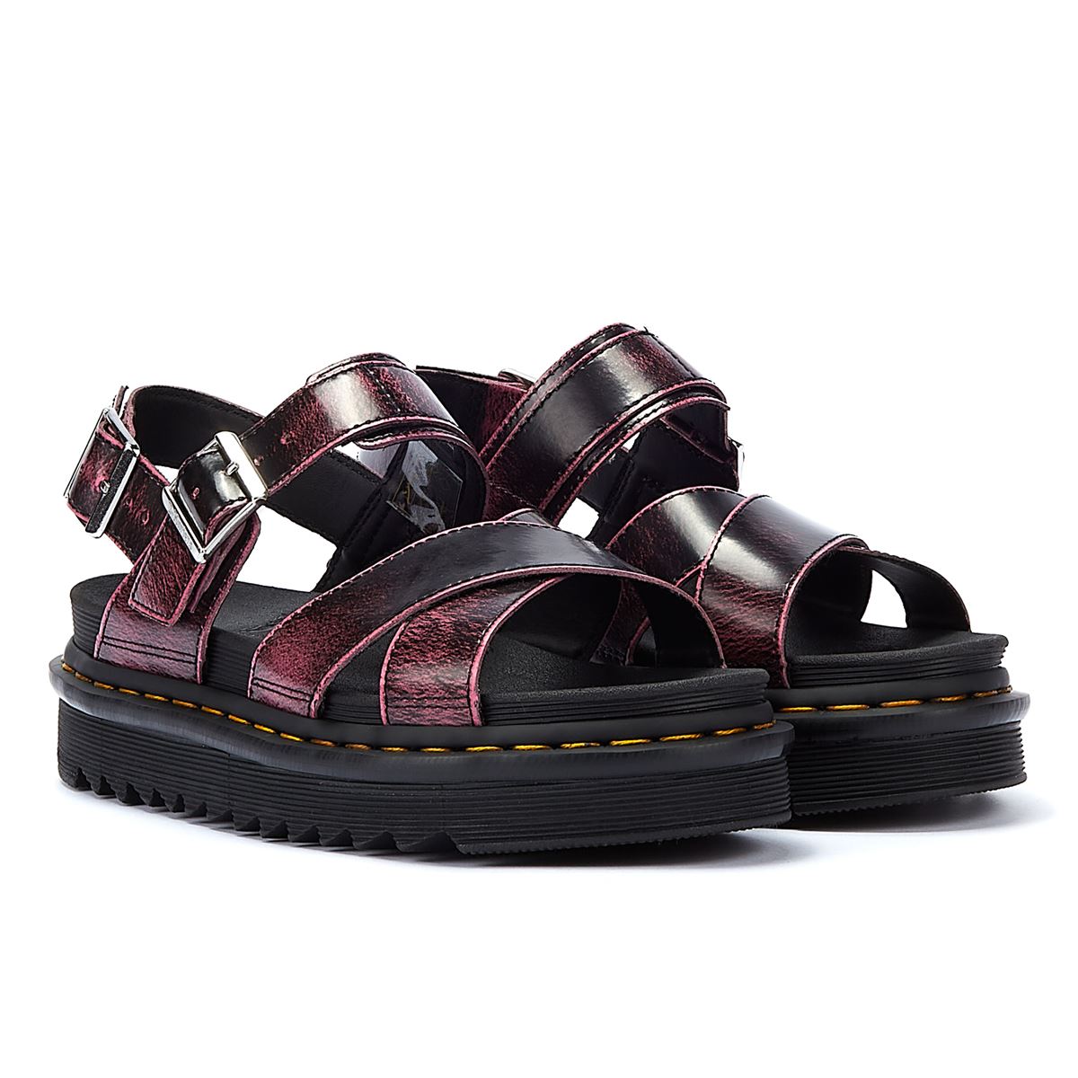 Dr marten discount voss sandals pink