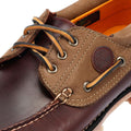 Timberland Authentic Leather Burgundy Boat Shoes