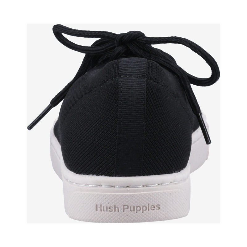 Hush Puppies Good Textile Men's Black Trainers