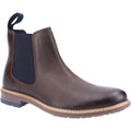 Hush Puppies Justin Chelsea Leather Men's Brown Boots