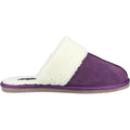 Hush Puppies Arianna Suede Women's Purple Slippers