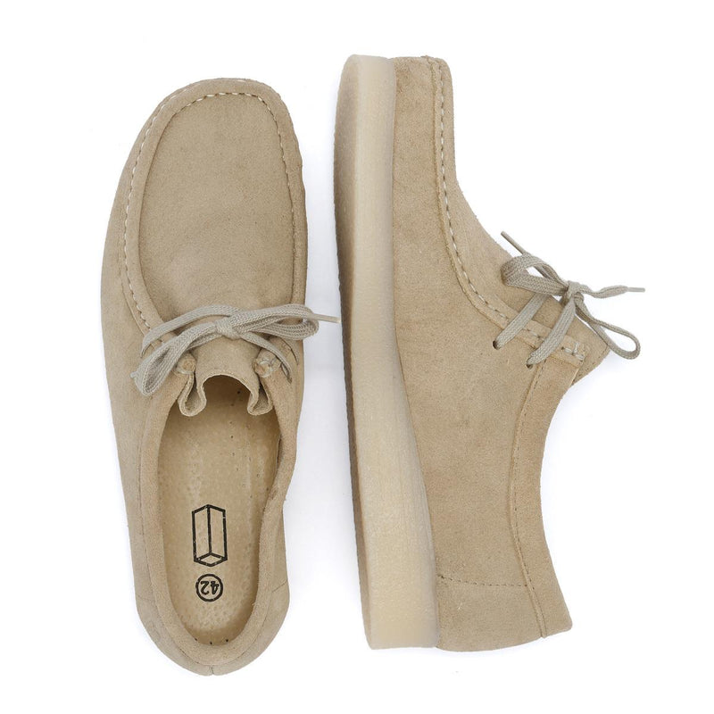 TOWER London Apache Sand Suede Shoes