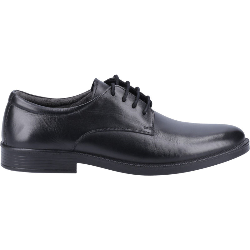 Hush Puppies Neal Leather Men's Black Lace-Up Shoes