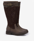 Barbour Oak Tall Suede/Leather Women's Brown Boots