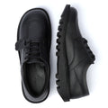 Kickers Kick Lo Tumble Leather Black Shoes