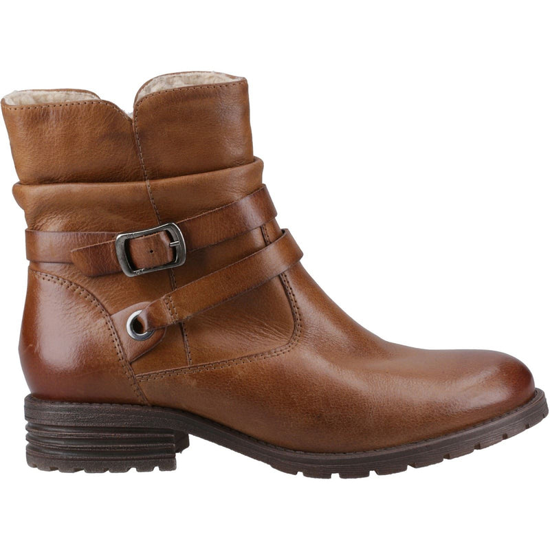 Hush Puppies Piper Leather Women's Tan Boots