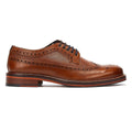 Ben Sherman Archie Brogue Leather Men's Tan Lace-Up Shoes