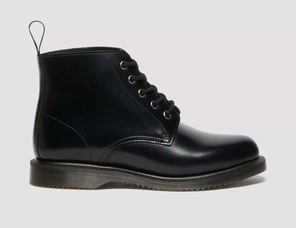 Dr. Martens Emmeline Leather Women s Black Boots Tower London