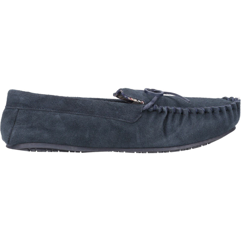 Hush Puppies Clyde Suede Men's Navy Slippers