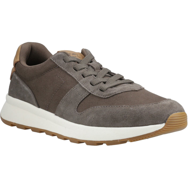 TOMS TRVL Lite Retro Leather Men's Olive Trainers