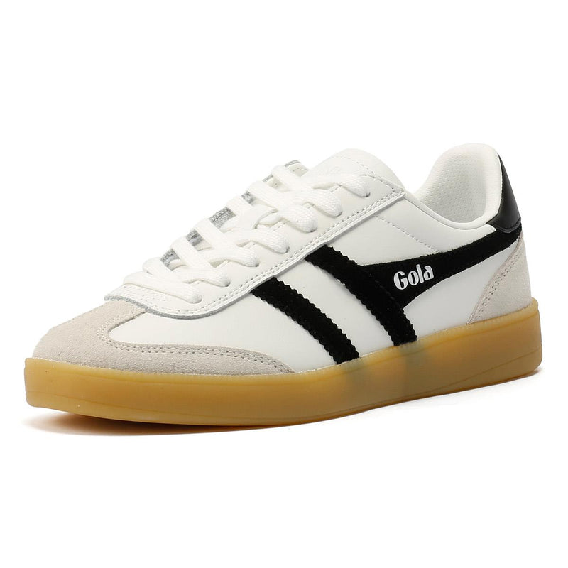 Gola Viper Leather Women's White/Black Trainers