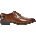 Pod Savage Leather/Textile Men's Cognac Lace-Up Shoes