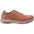 Hush Puppies Finley Leather Men's Tan Lace-Up Shoes