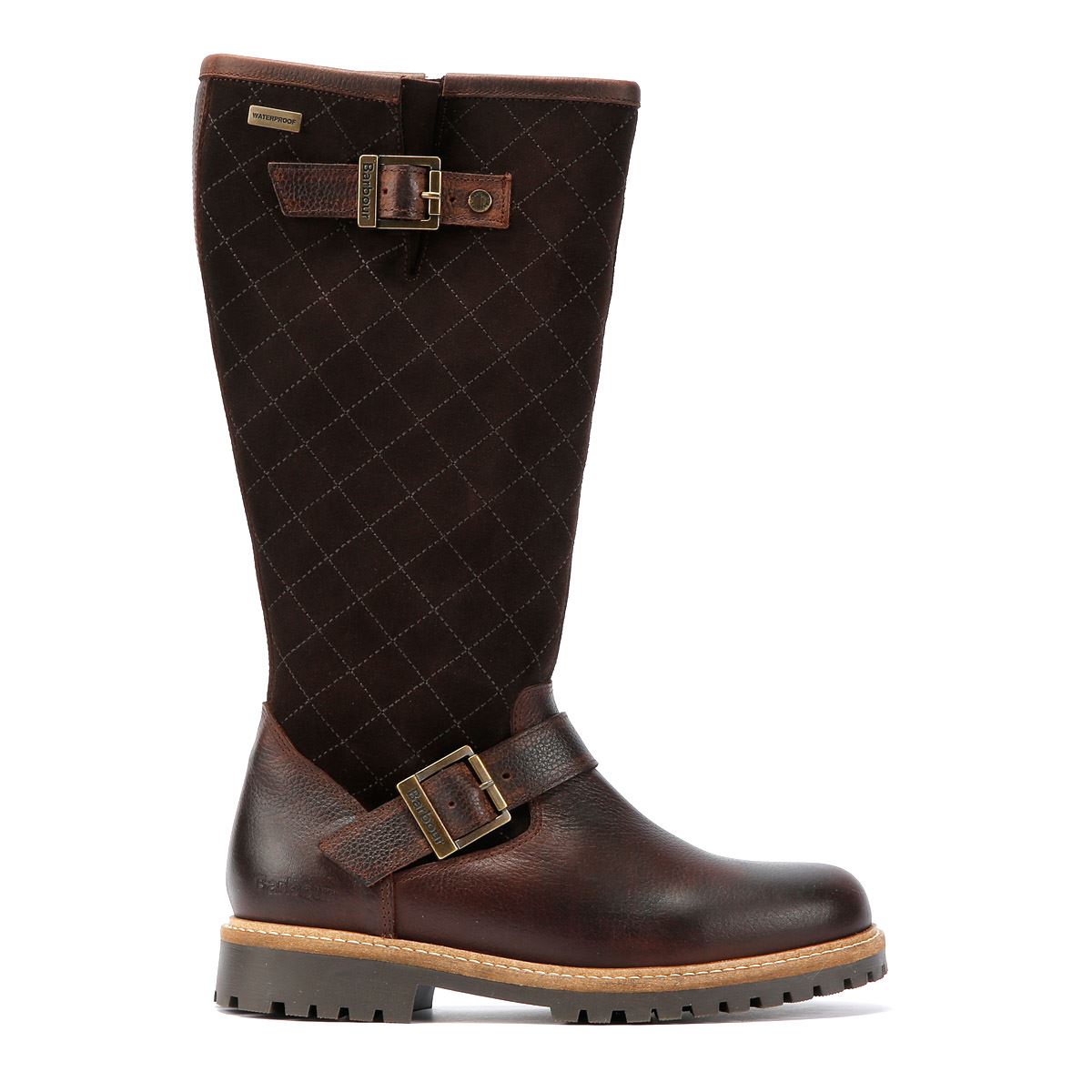 Barbour leather boots womens online