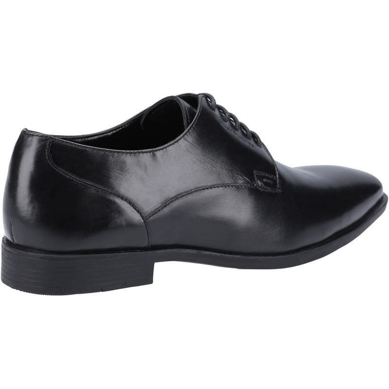 Hush Puppies Ezra Leather Men's Black Lace-Up Shoes