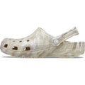 Crocs Classic Marbled Thermoplastic Bone/Multi Clogs