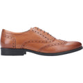 Hush Puppies Oaken Leather Men's Dark Brown Brogues Shoes