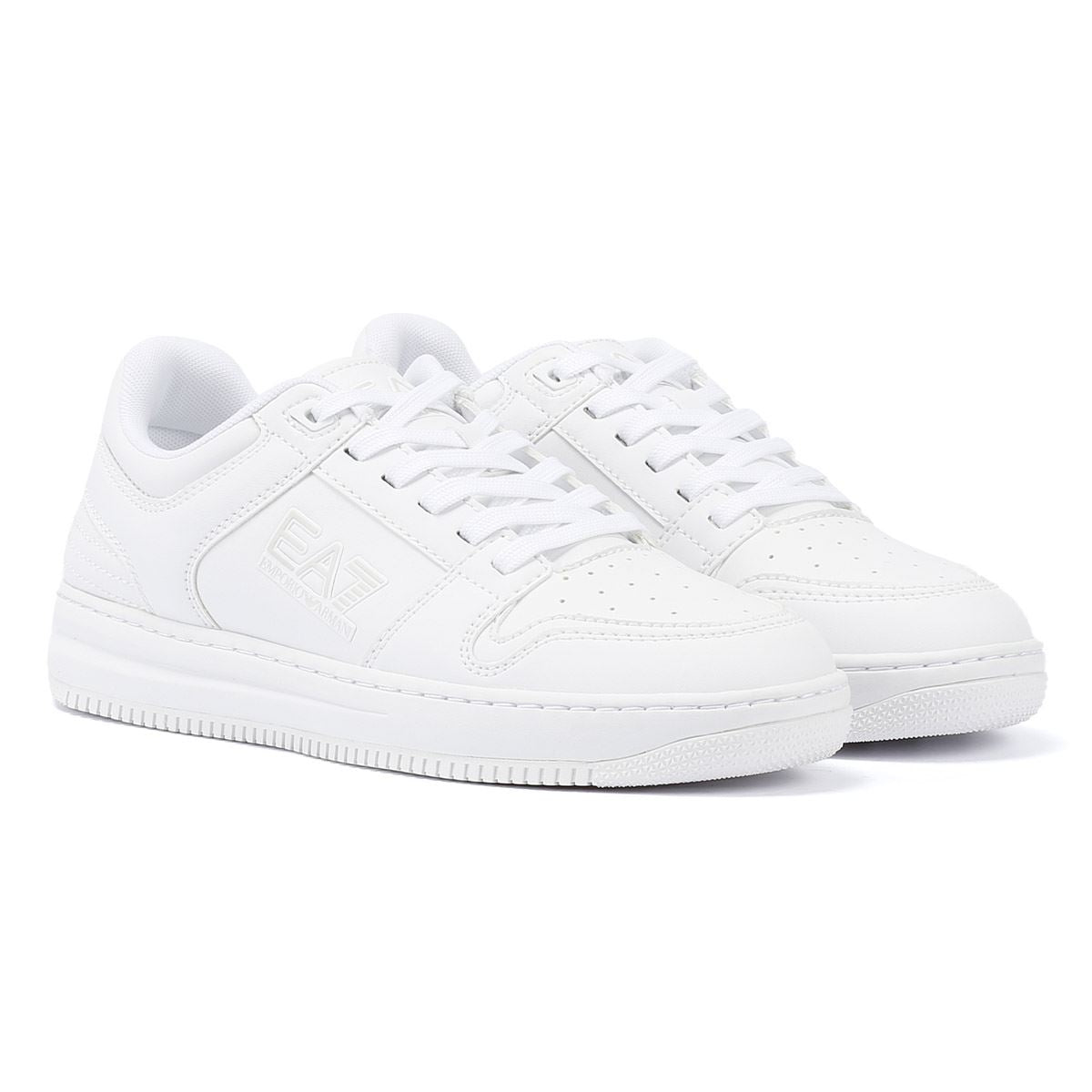 EA7 Slasher White Trainers