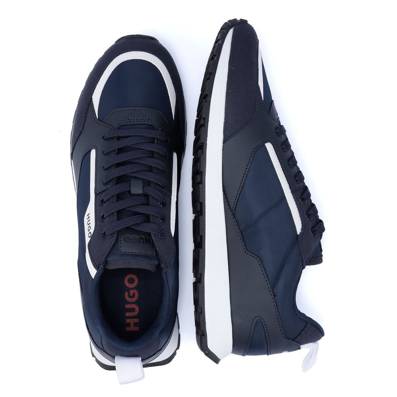 Hugo Icelin Runn Men's Navy Trainers