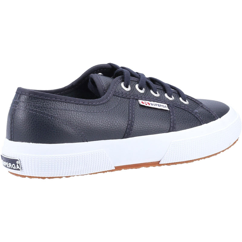 Superga 2750 Leather Men's Blue Navy Trainers