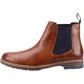 Hush Puppies Justin Chelsea Leather Men's Tan Boots