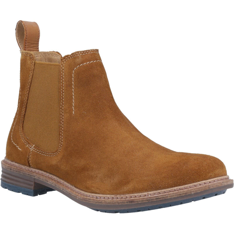 Hush Puppies Justin Suede Suede Men's Tan Suede Boots