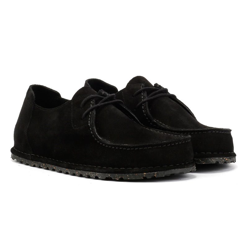 Birkenstock Utti Suede Men's Black Loafers