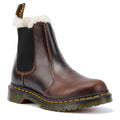 Dr. Martens Winterised 2976 Leonore Leather Women's Brown Boots