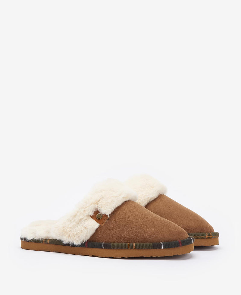 Barbour Claudia Women's Camel Slippers