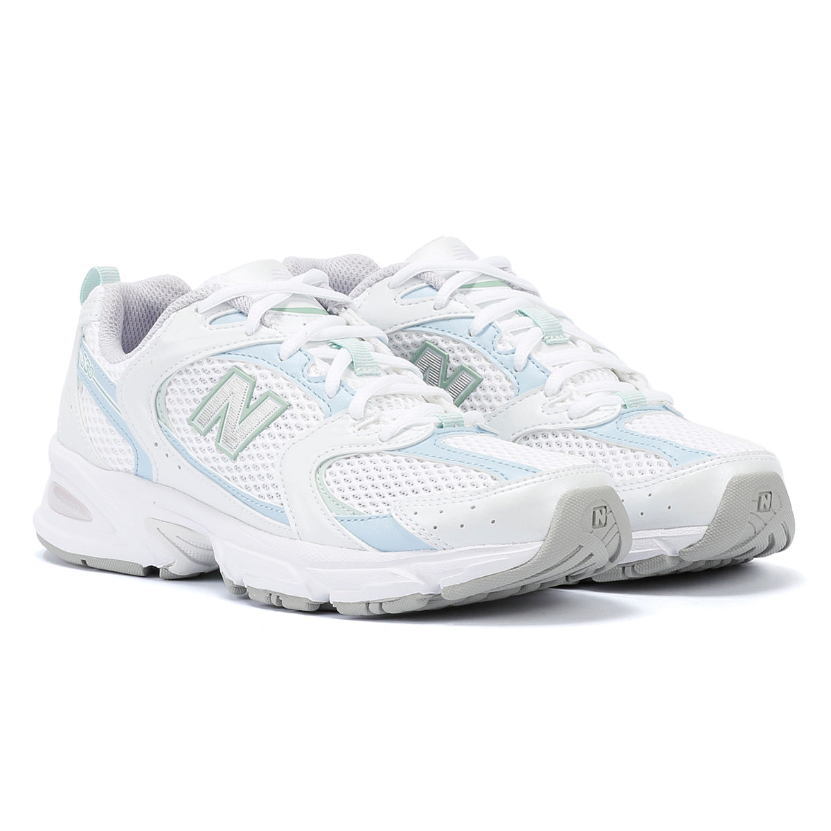 Ladies white new balance trainers hotsell